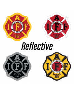 Allentown Professional Firefighters, IAFF Local 302 Reflective Decal